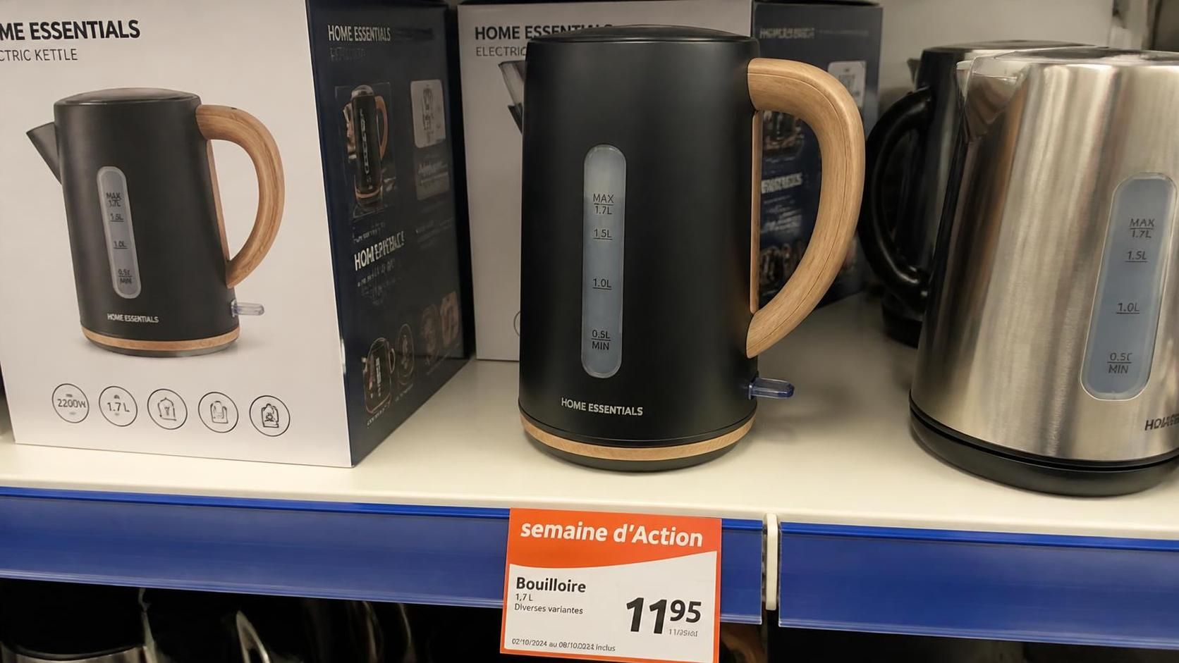 découvrez les meilleures offres du jour sur les bouilloires chez action et profitez de prix imbattables pour équiper votre cuisine.