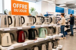Les meilleures offres du jour sur les bouilloires chez Action