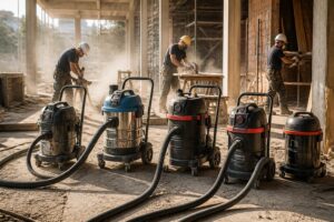 Top des aspirateurs professionnels pour les chantiers : performance et robustesse au rendez-vous