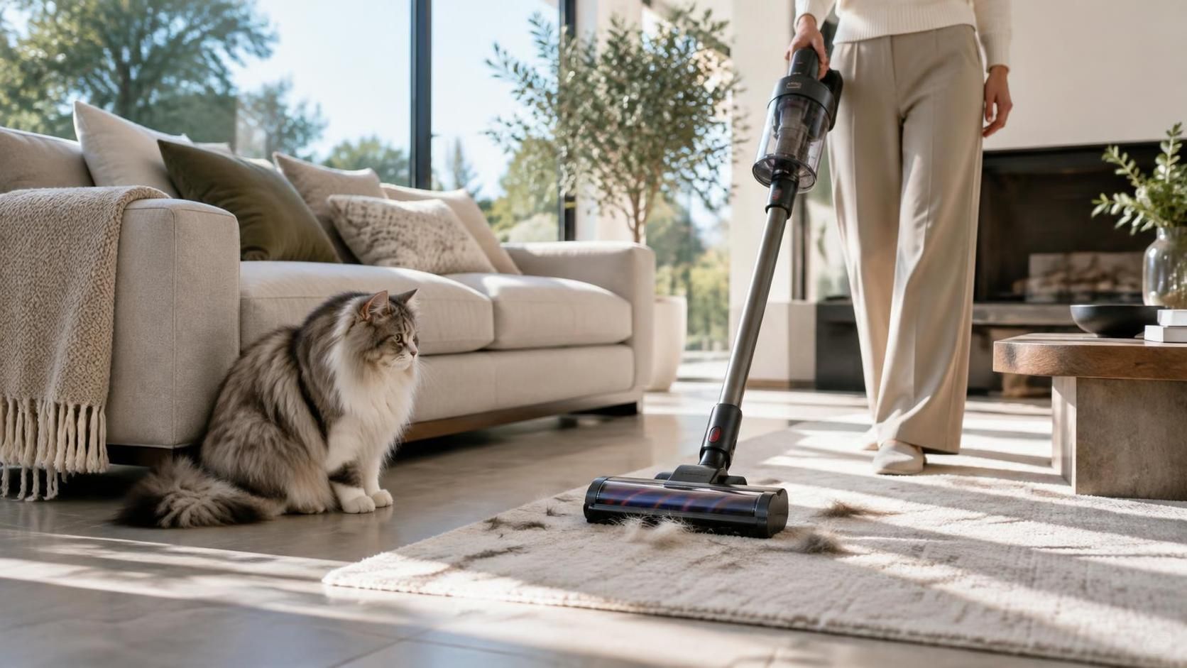 découvrez notre sélection des meilleurs aspirateurs sans fil pour éliminer efficacement les poils d’animaux et garder votre intérieur impeccable.