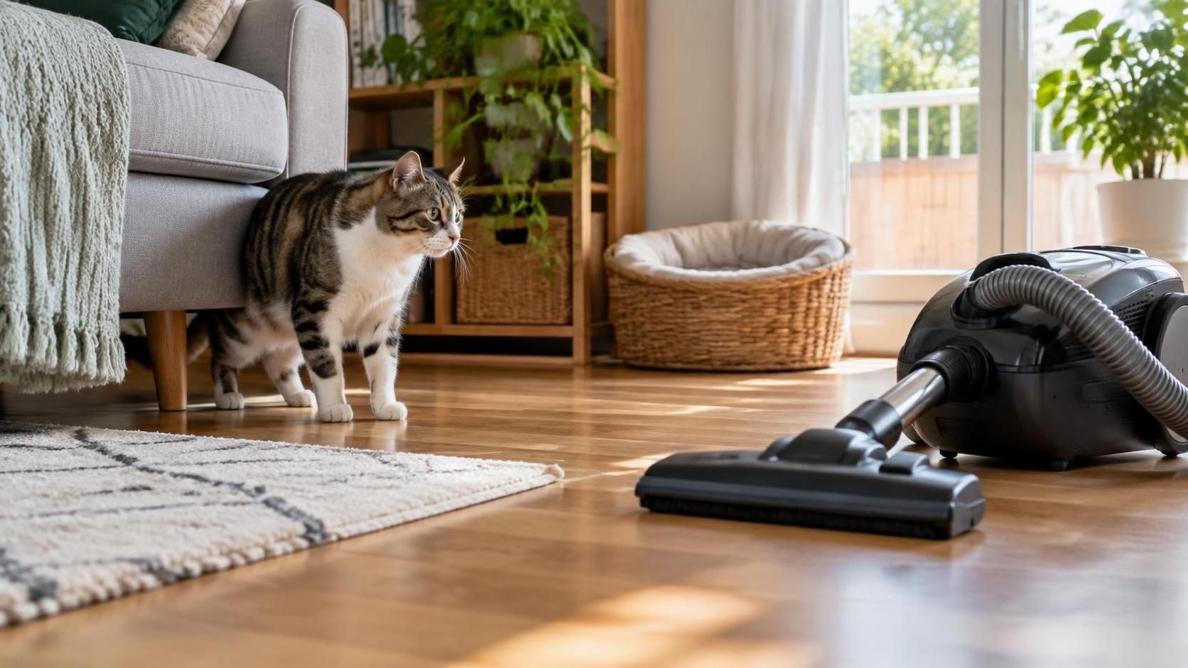 découvrez comment habituer votre chat à l’aspirateur, réduire son stress et rendre le ménage plus serein pour toute la maison.