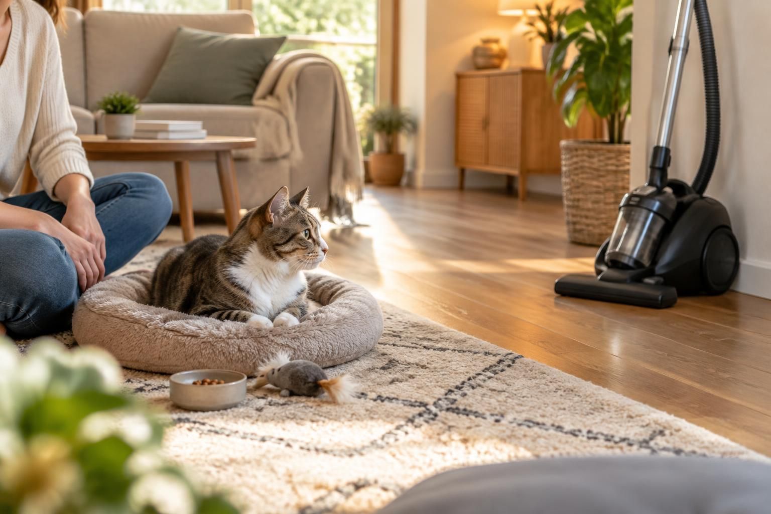 découvrez comment habituer votre chat à l’aspirateur en douceur et réduire son stress grâce à des conseils simples pour une cohabitation sereine.