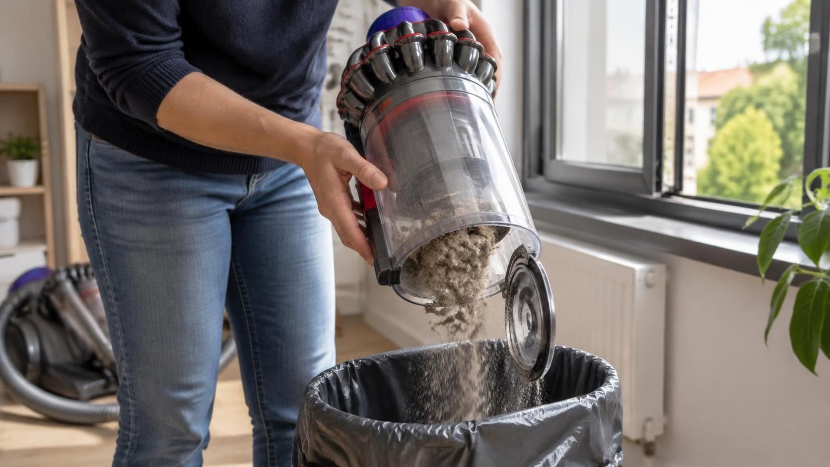 découvrez comment vider efficacement votre aspirateur dyson, étape par étape, pour préserver ses performances et limiter la dispersion de poussière.