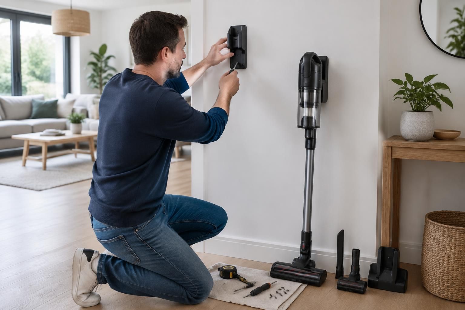 apprenez à fixer facilement votre aspirateur rowenta au mur grâce à ce guide pratique : étapes, conseils et astuces pour un rangement sûr et accessible.