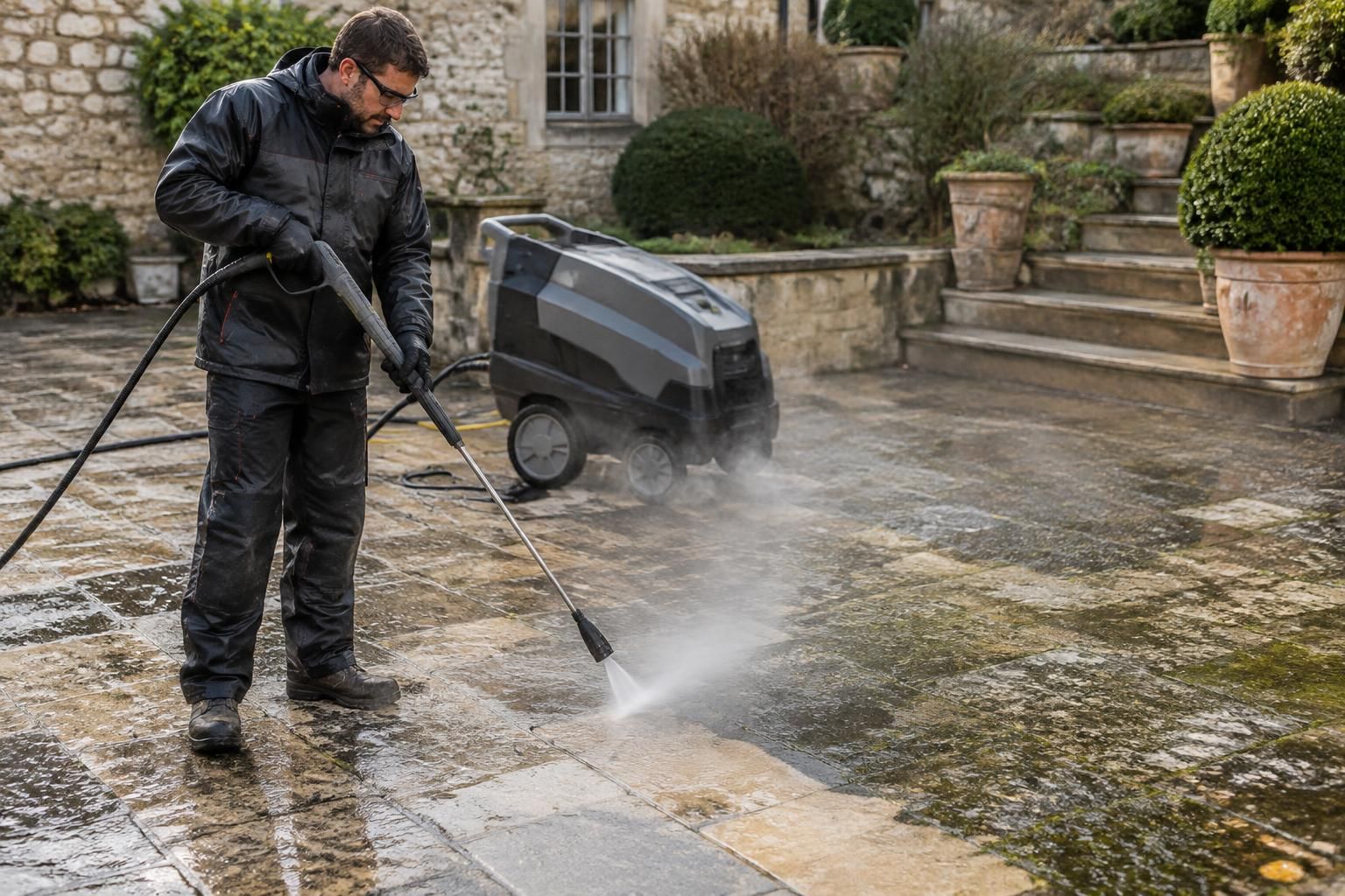 découvrez comment un kärcher à eau chaude élimine efficacement les salissures tenaces, dégraisse les surfaces et facilite le nettoyage.